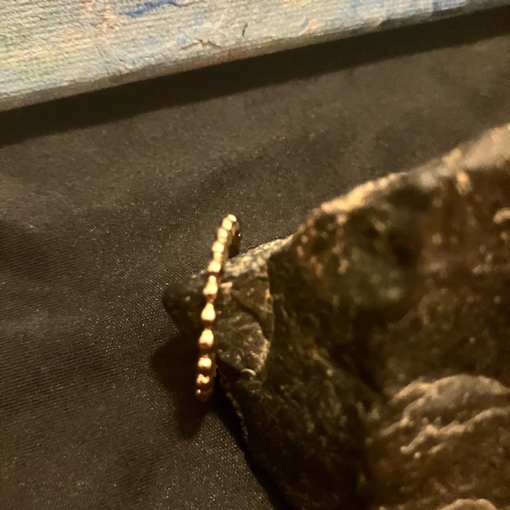 Gold Beaded Ring